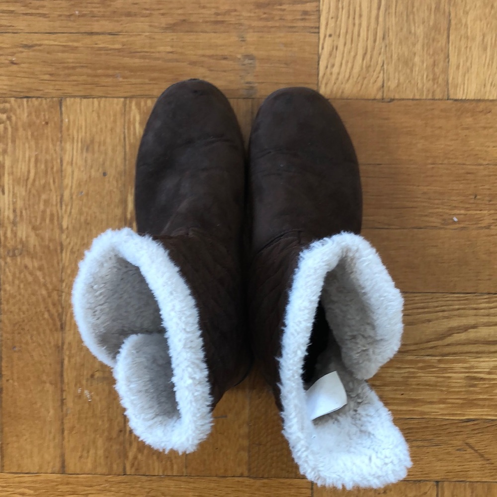 Brown Fur lined boots